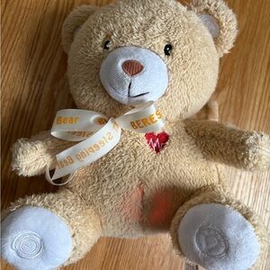 Infant Baby Adorable Berest Bear with Heartbeat and noisemaker timer